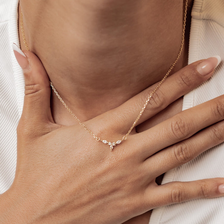 Collier Petite Couronne Argent Sterling