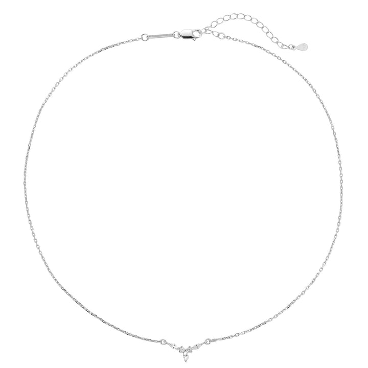 Collier Petite Couronne Argent Sterling
