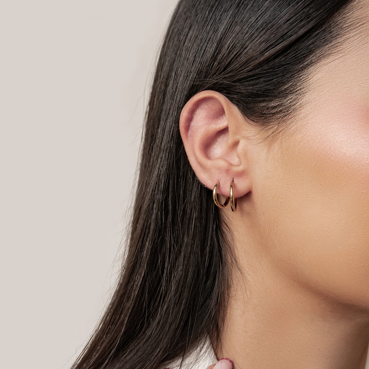 Pendientes Aro Simples Waterproof