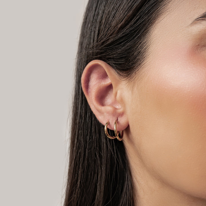 Pendientes Aro Simples Waterproof