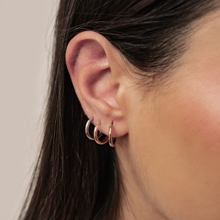 Pendientes Aro Simples Waterproof