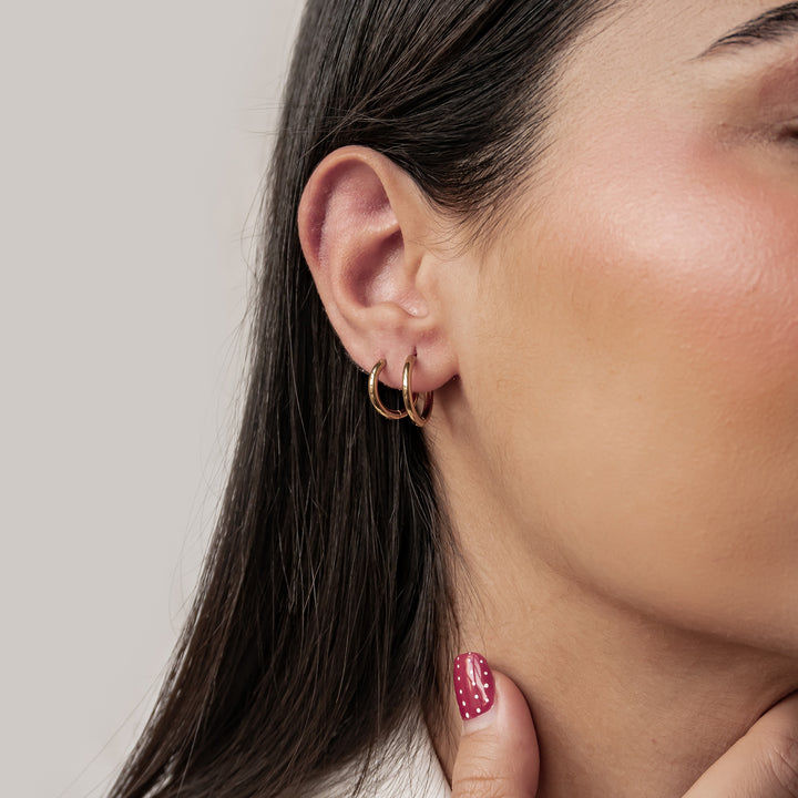 Pendientes Aro Simples Waterproof