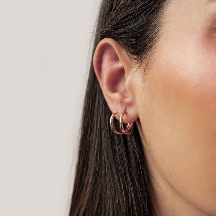 Pendientes Aro Simples Waterproof