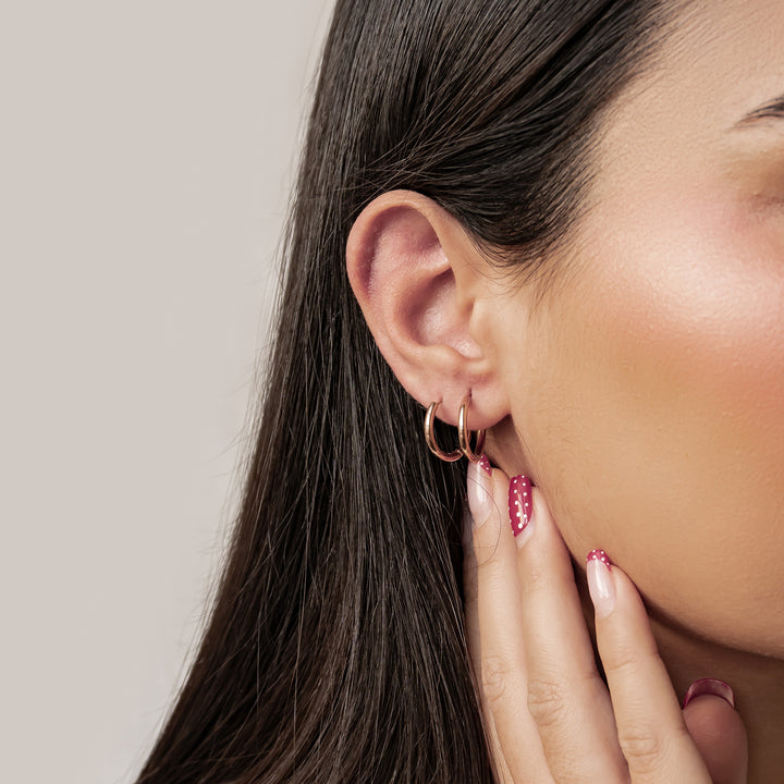 Pendientes Aro Simples Waterproof