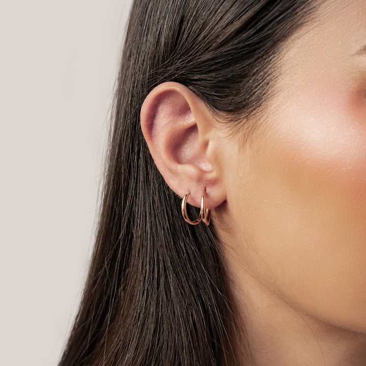 Pendientes Aro Simples Waterproof