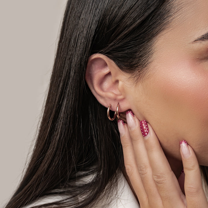 Pendientes Aro Simples Waterproof