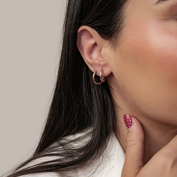 Pendientes Aro Simples Waterproof
