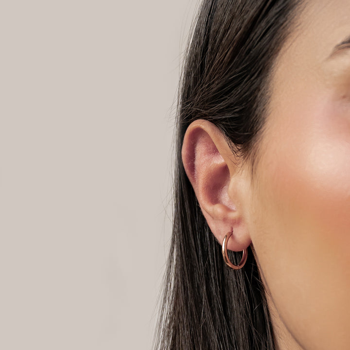 Pendientes Aro Simples Waterproof
