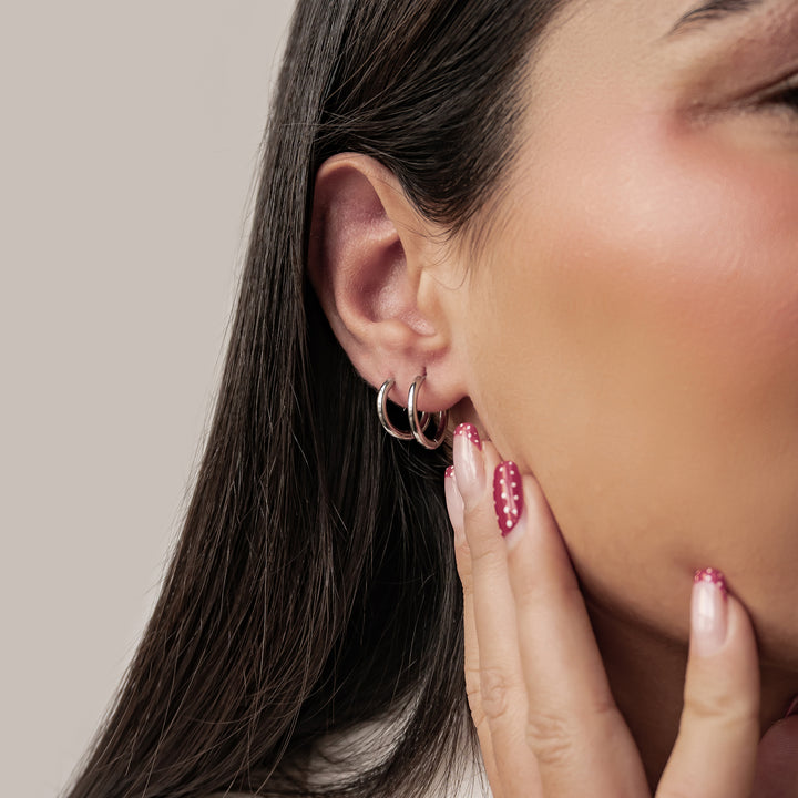Pendientes Aro Simples Waterproof