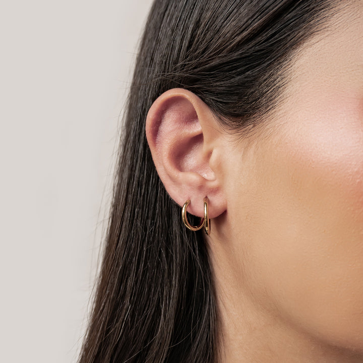 Pendientes Aro Simples Waterproof