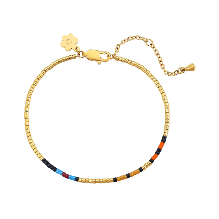 Buntes Perlenarmband – Wasserfest