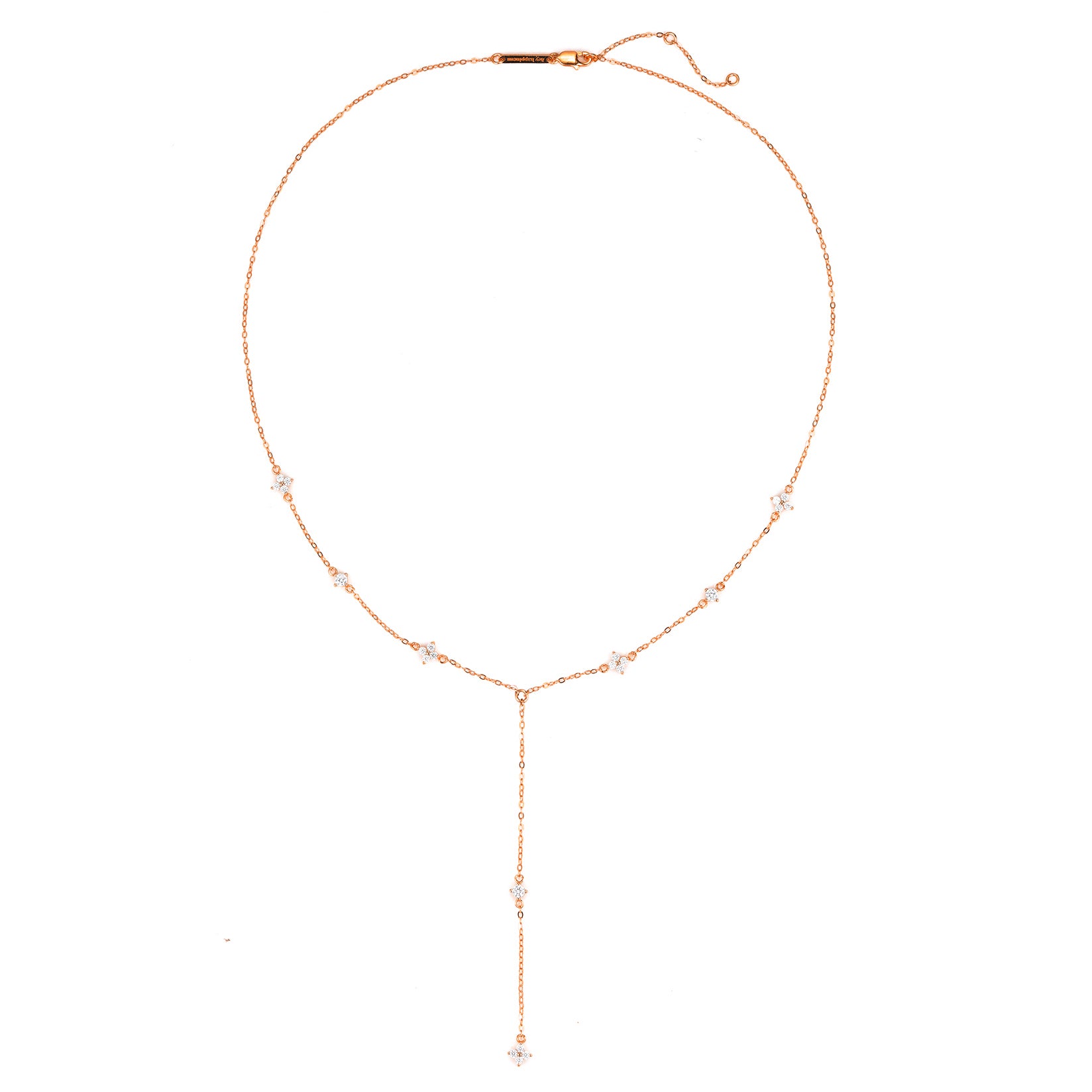 Posy Y Kette Sterlingsilber Gold