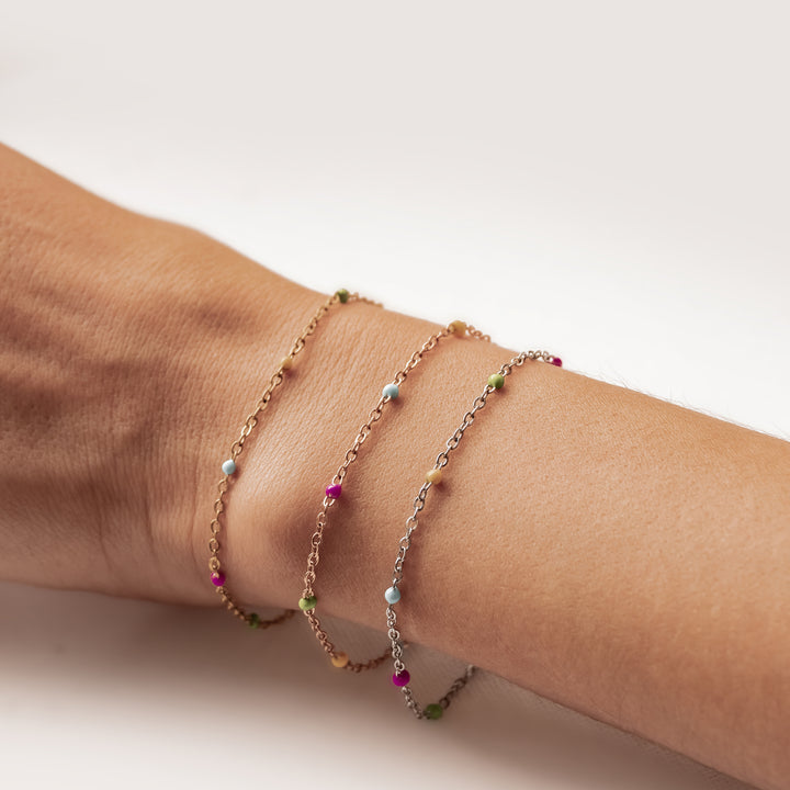 Pulsera Dots Arcoíris Waterproof