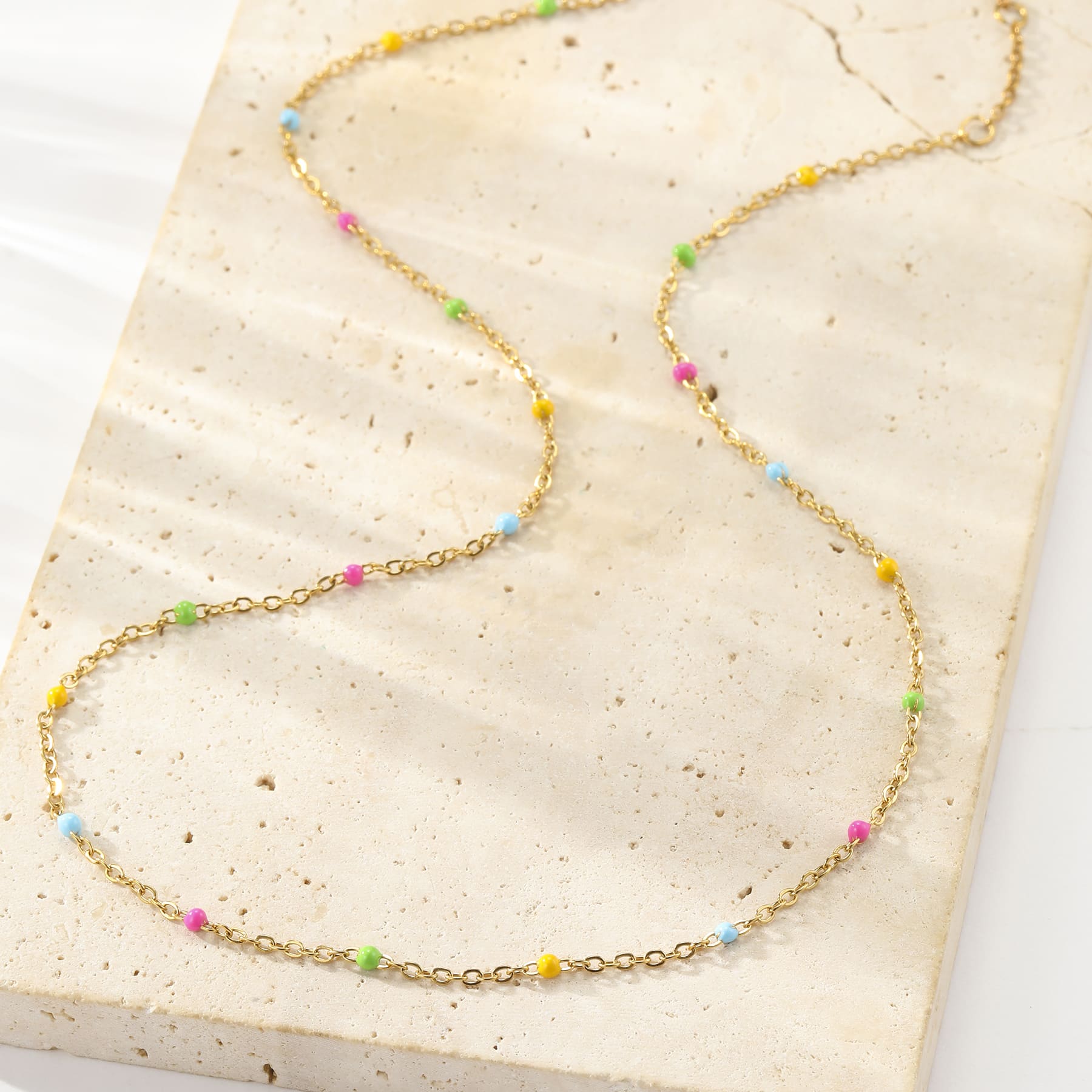 Collar Dots Arcoíris Waterproof