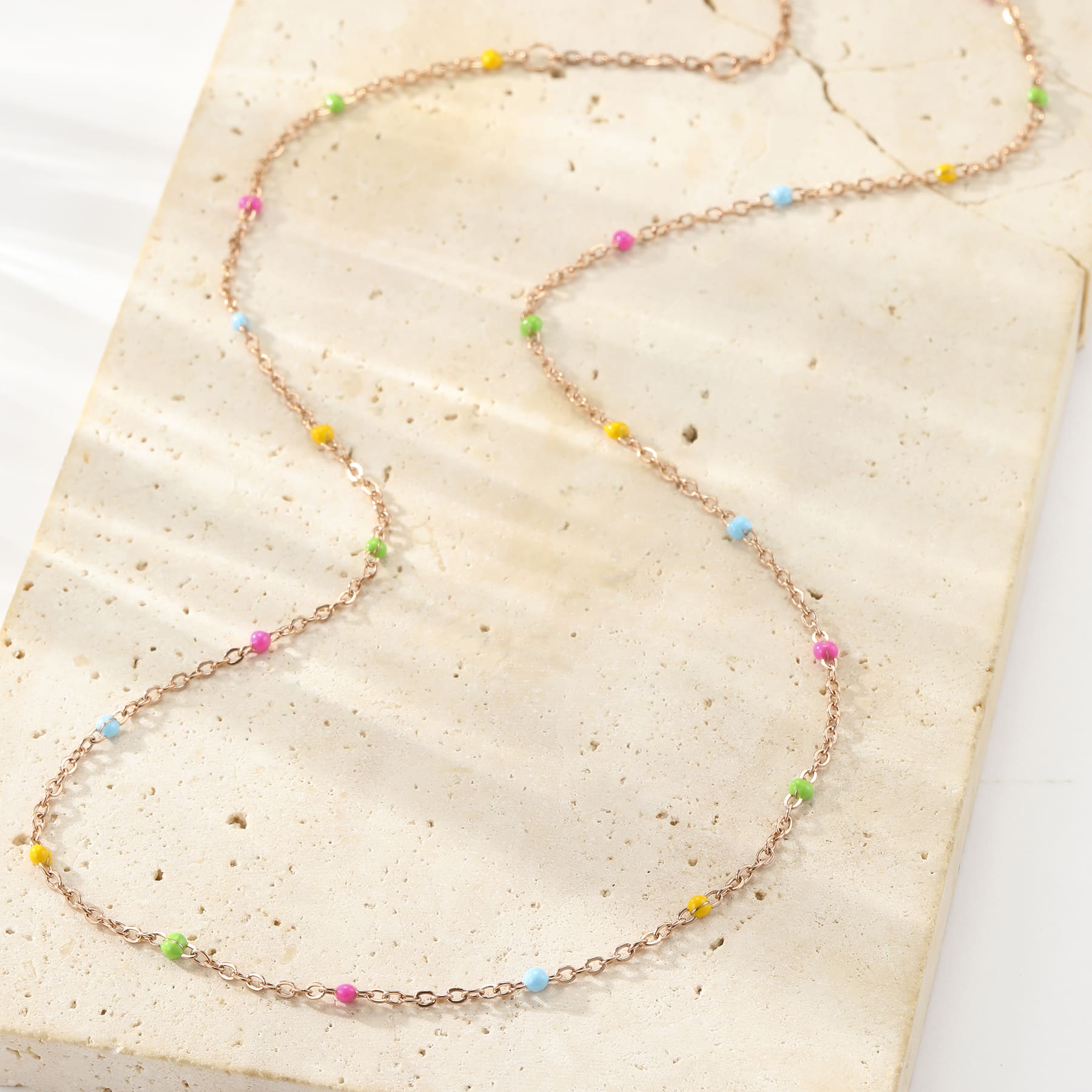 Collar Dots Arcoíris Waterproof