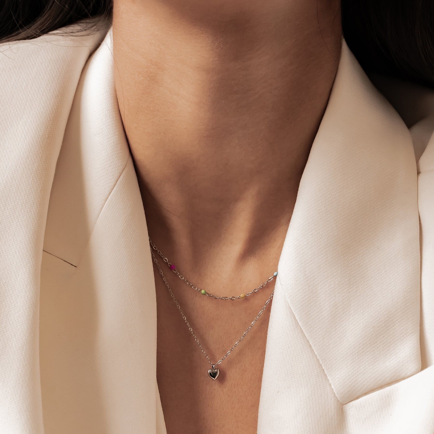 Collar Dots Arcoíris Waterproof