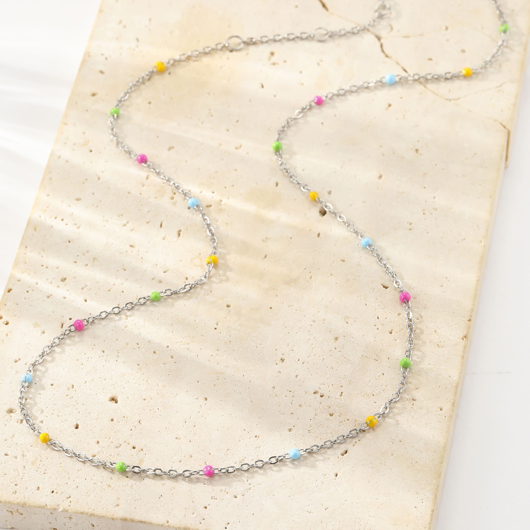 Collar Dots Arcoíris Waterproof