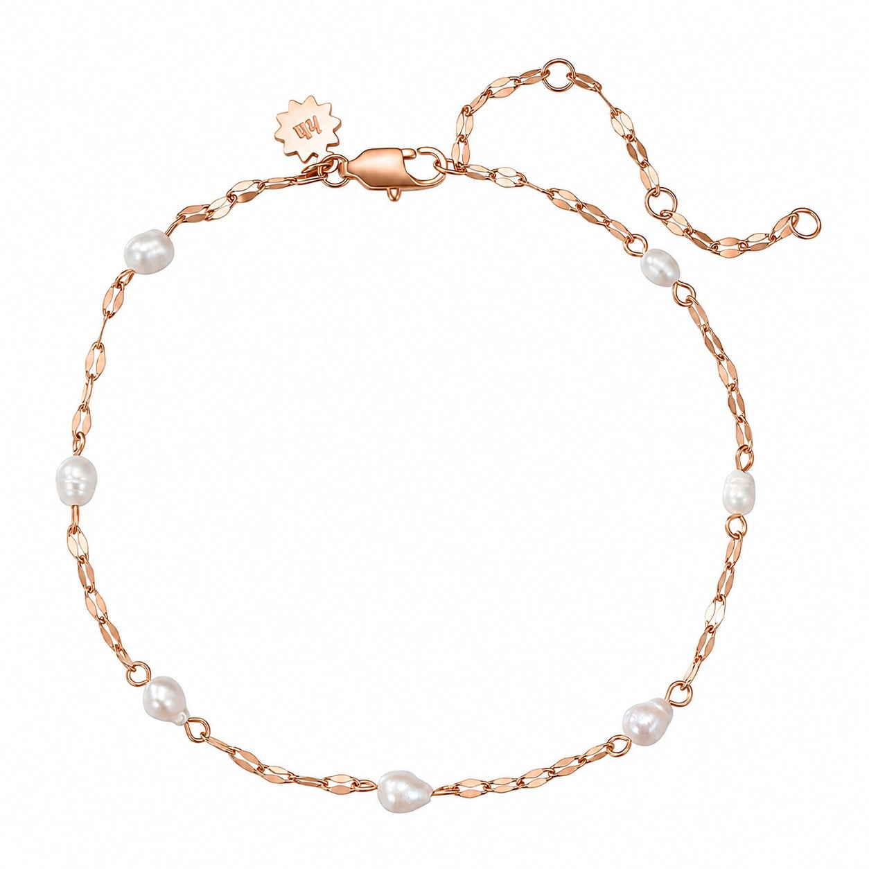 Tobillera Rolo con Perla – Waterproof