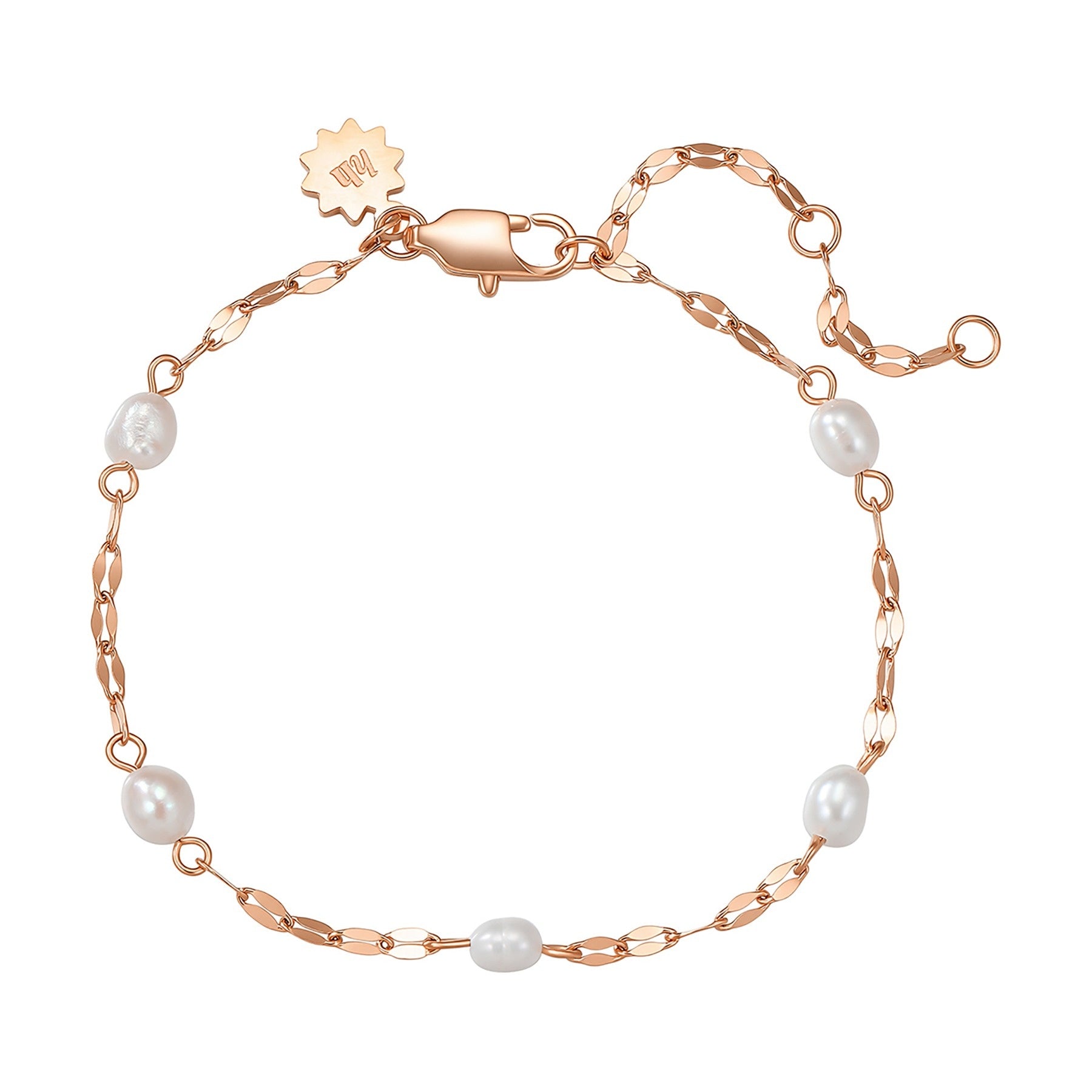 Pulsera Rolo con Perla – Waterproof