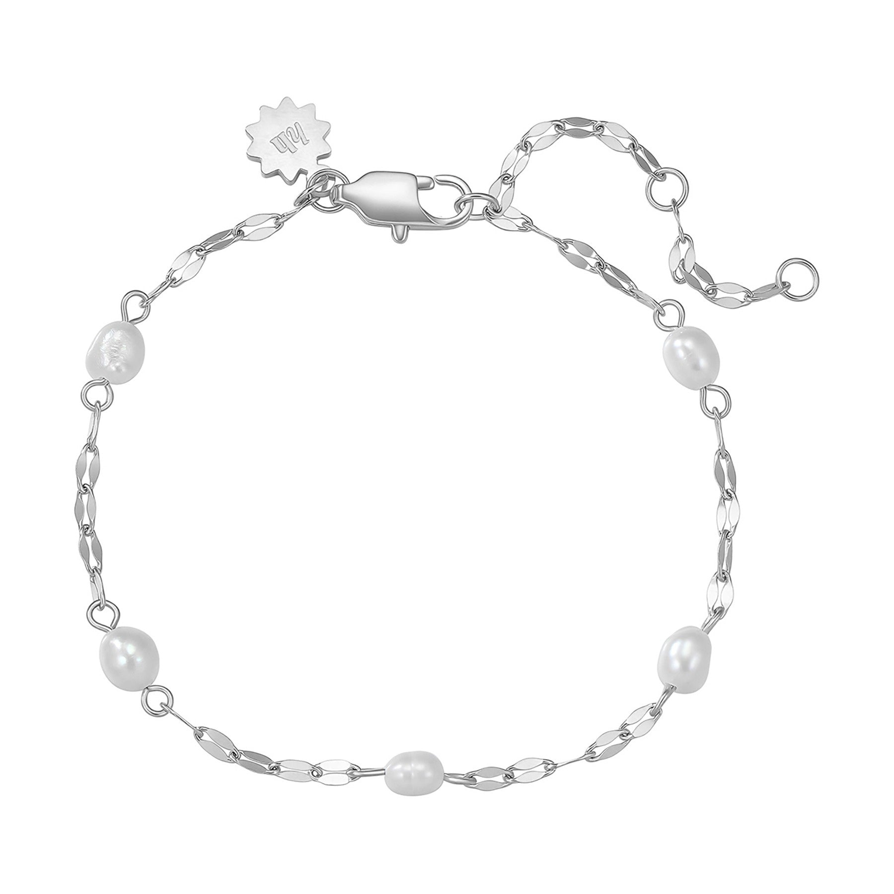 Pulsera Rolo con Perla – Waterproof