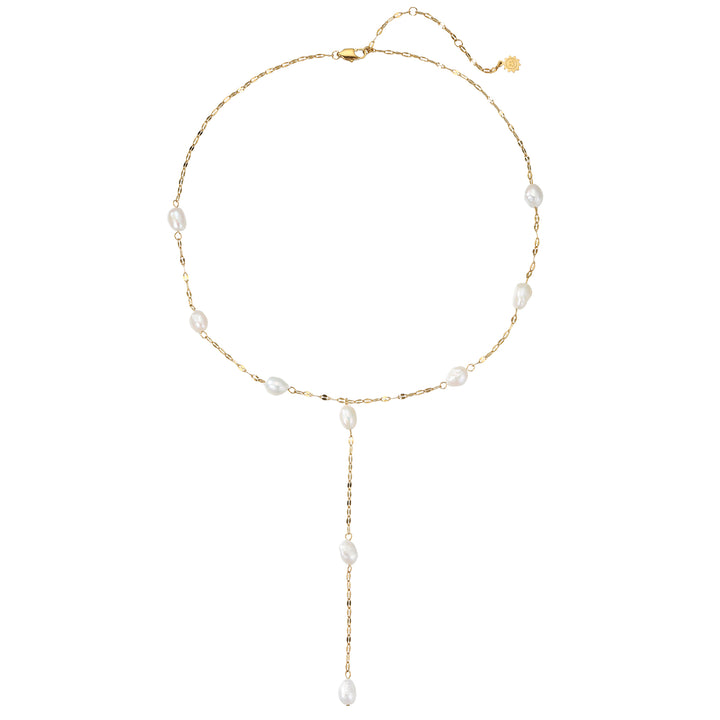 Collier Y Rolo avec Perle – Waterproof