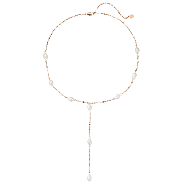 Collier Y Rolo avec Perle – Waterproof