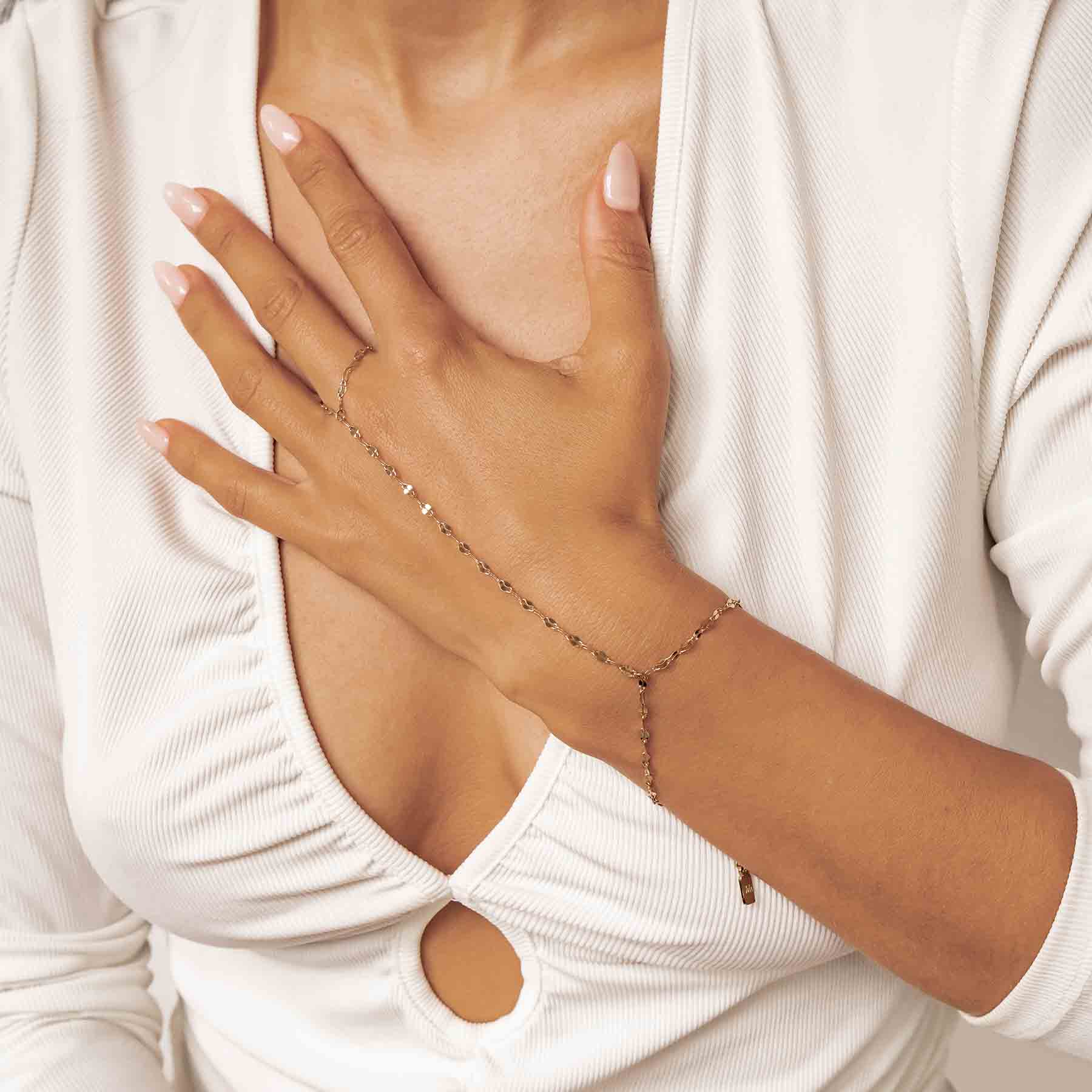 Bracelet de Main Chaîne Rolo Waterproof