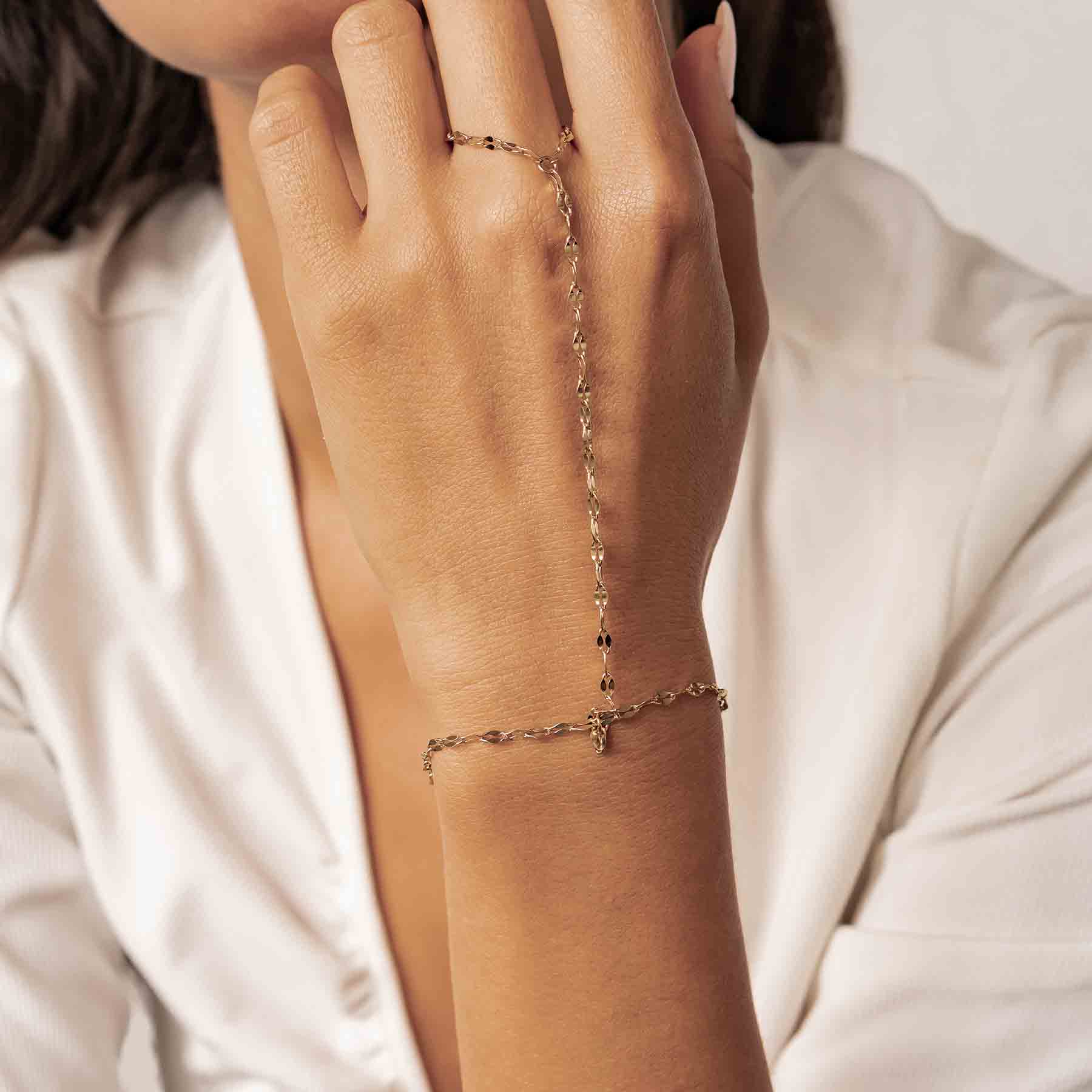 Bracelet de Main Chaîne Rolo Waterproof