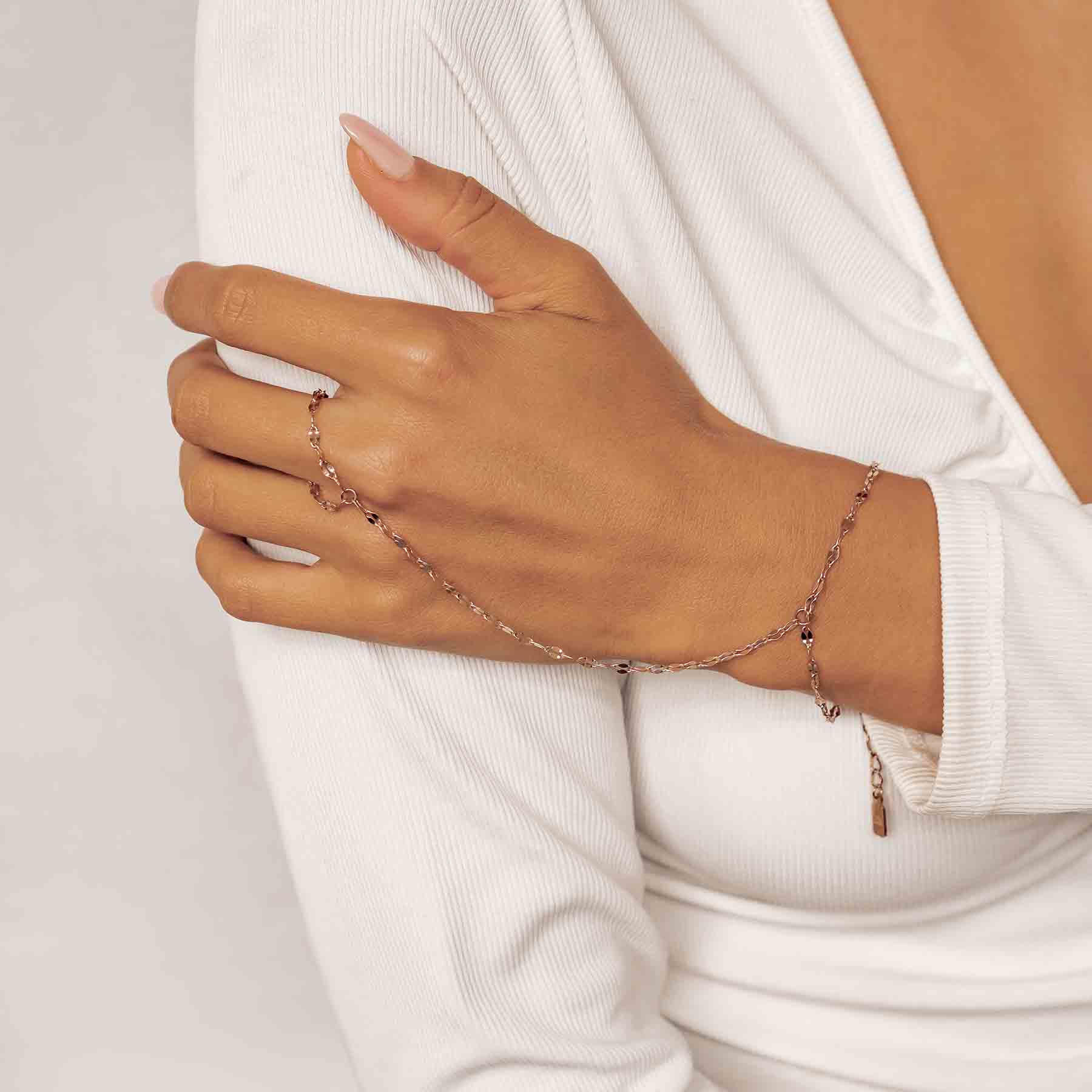 Bracelet de Main Chaîne Rolo Waterproof