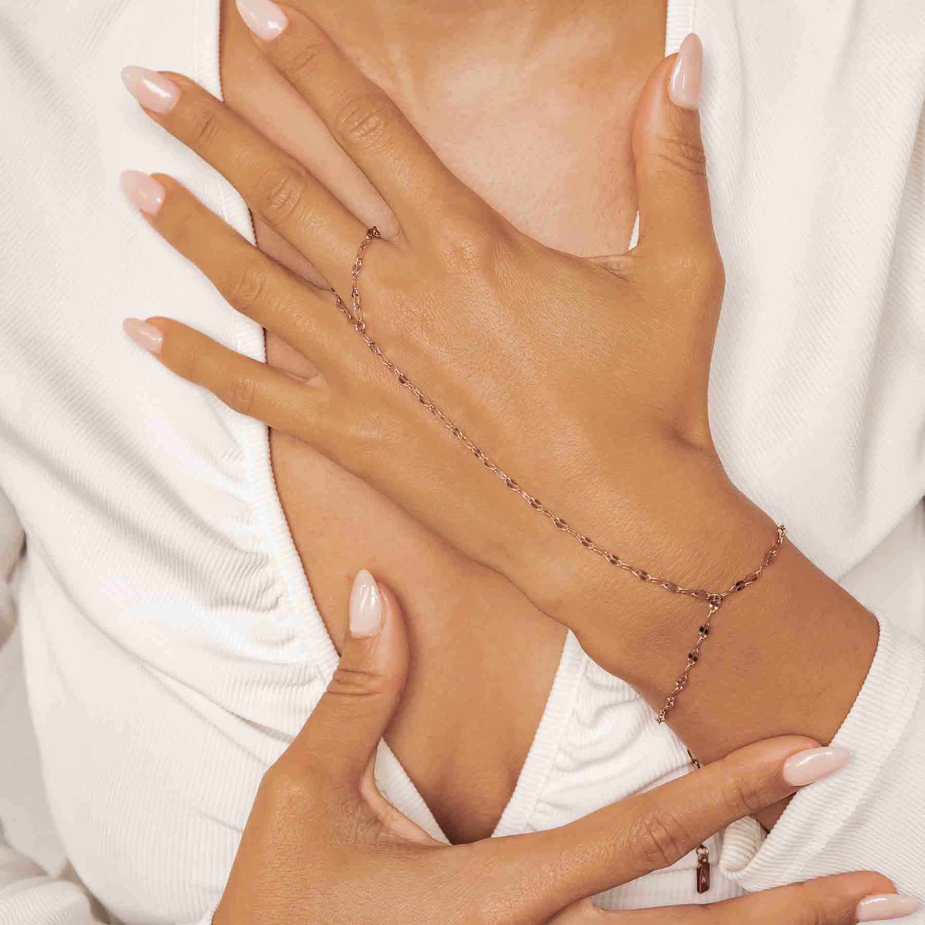 Bracelet de Main Chaîne Rolo Waterproof