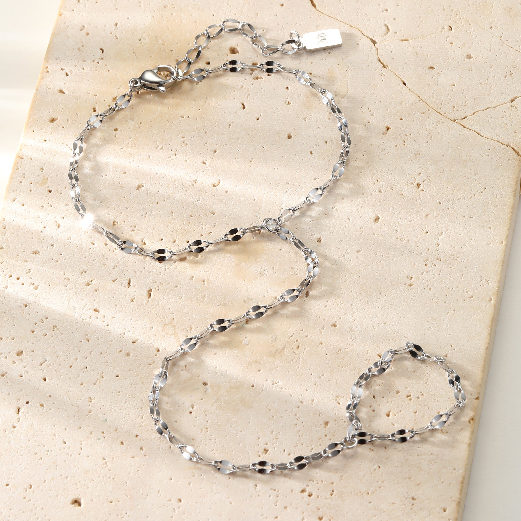 Bracelet de Main Chaîne Rolo Waterproof