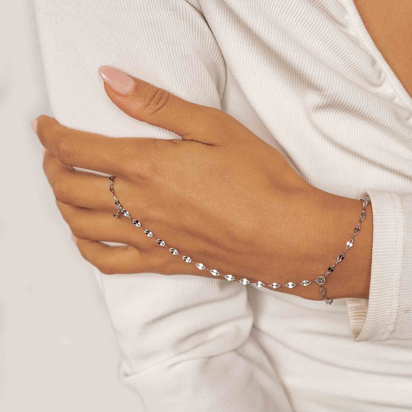 Bracelet de Main Chaîne Rolo Waterproof