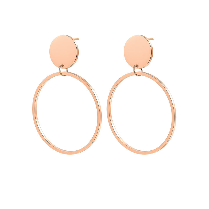 Pendientes Aros Redondos Gota Waterproof