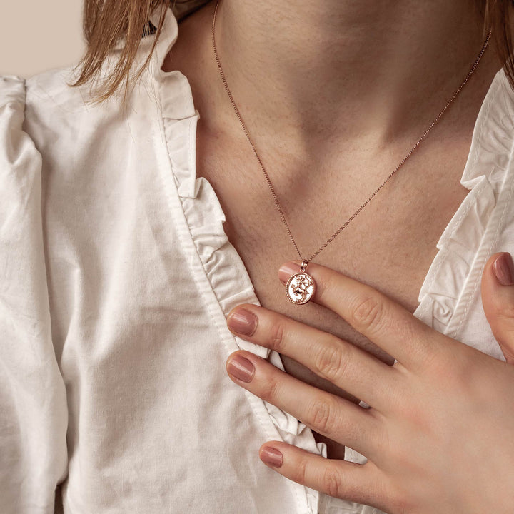 Collar Colgante Sagitario Plata de Ley 925
