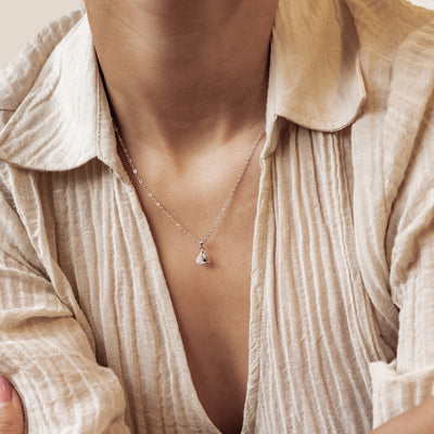 Collier Pendentif Voilier Étincelant en Argent Sterling