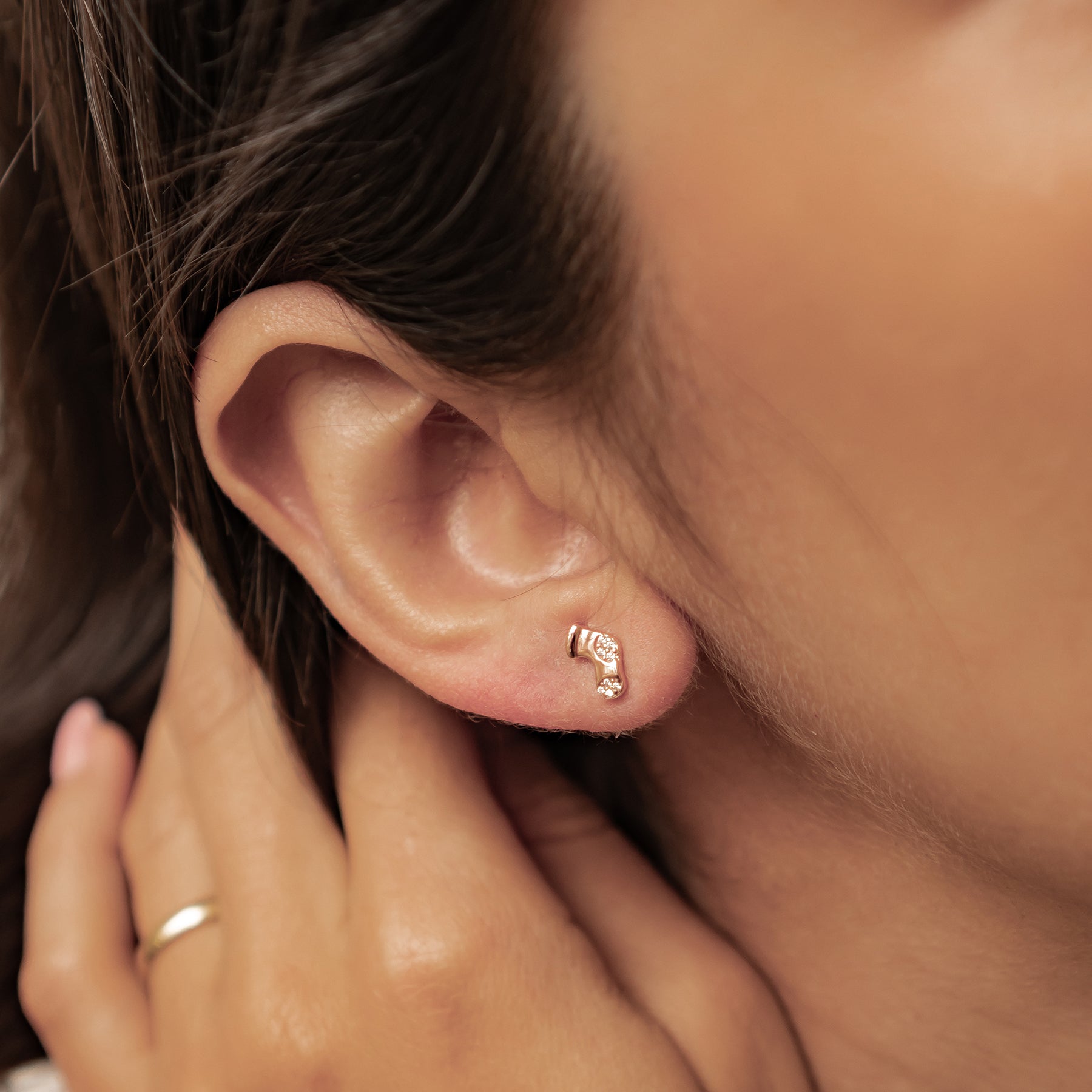 Boucles d’oreilles Santa & Christmas Stocking Argent Sterling