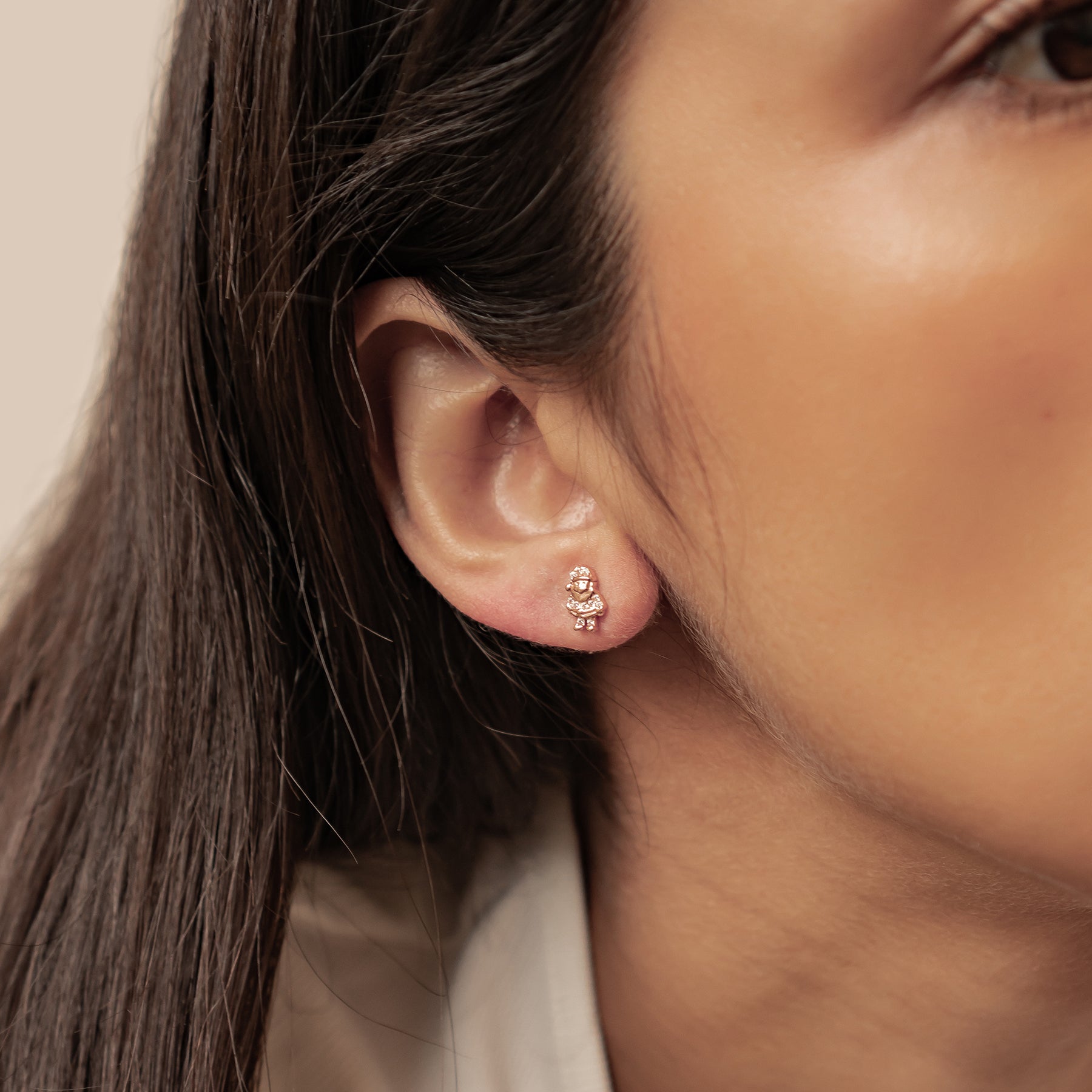 Boucles d’oreilles Santa & Christmas Stocking Argent Sterling