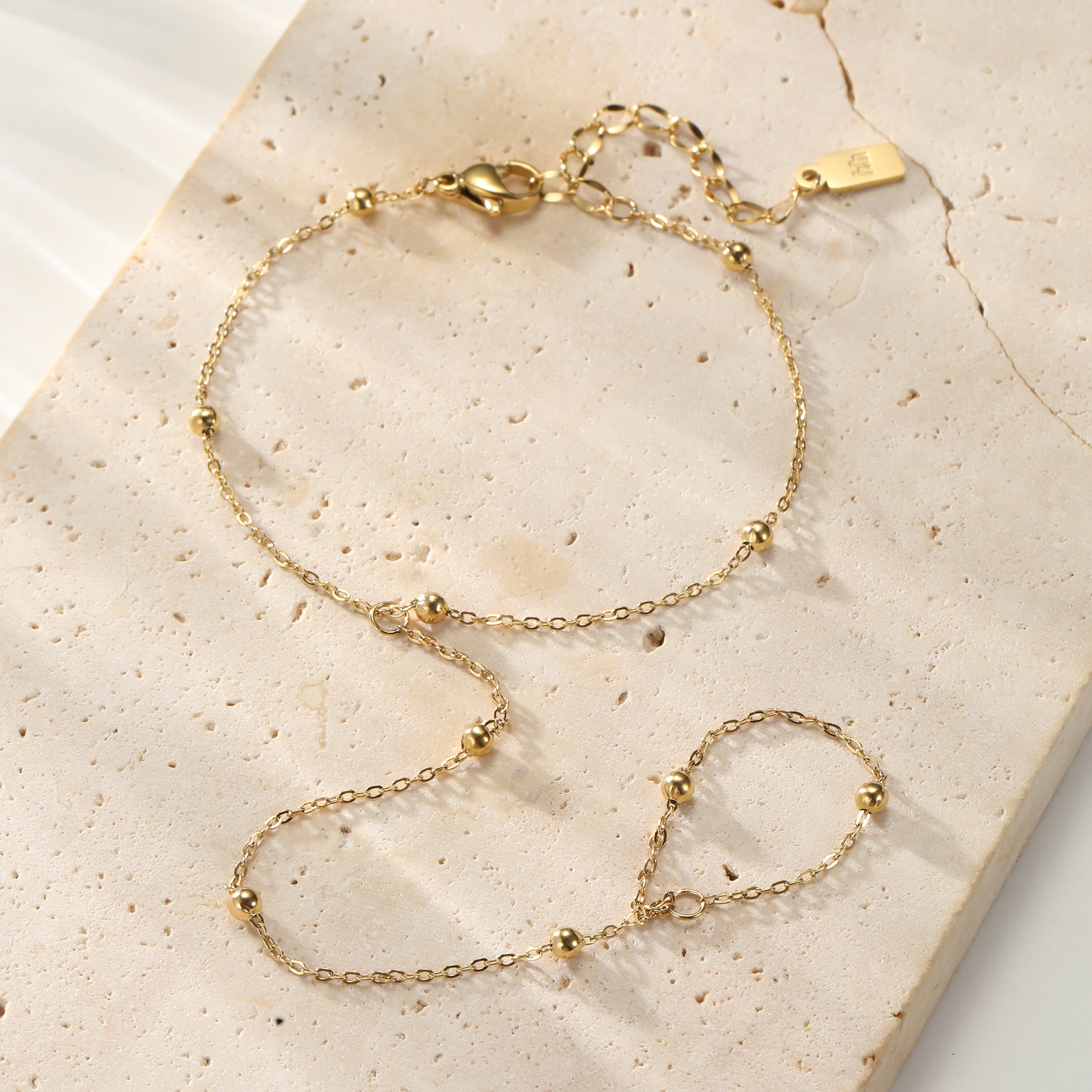 Satellite Hand Chain Bracelet