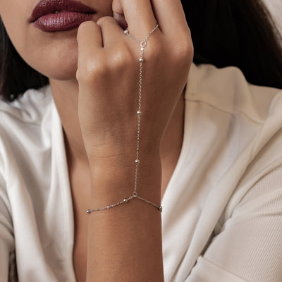Satellite Hand Chain Bracelet