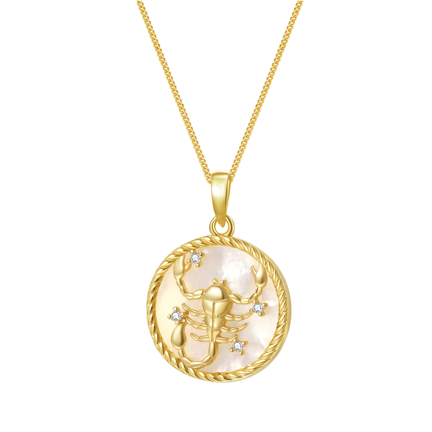 Elsa Peretti™ Scorpion pendant in 18k gold. | Tiffany & Co.