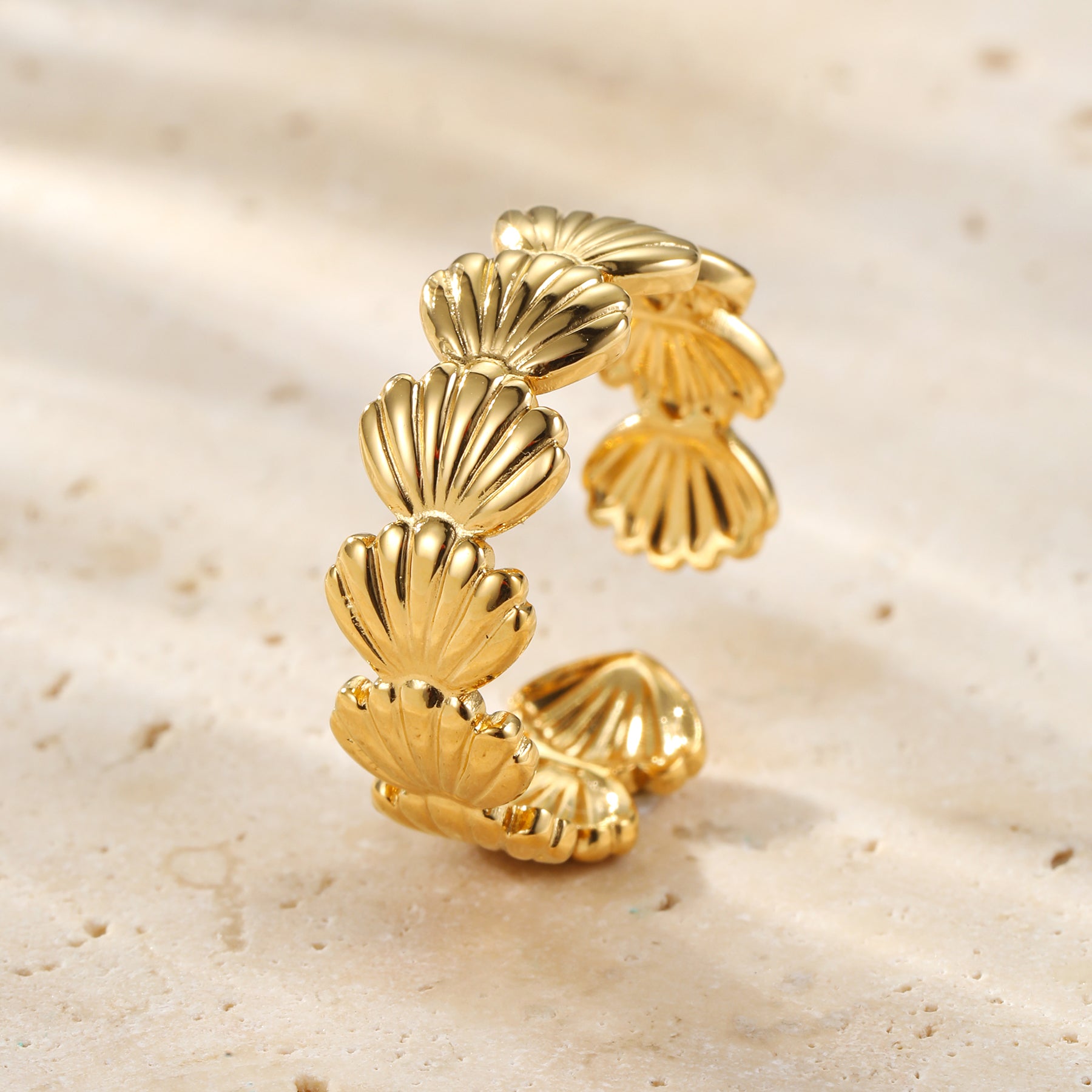 Muschelring offen wasserfest