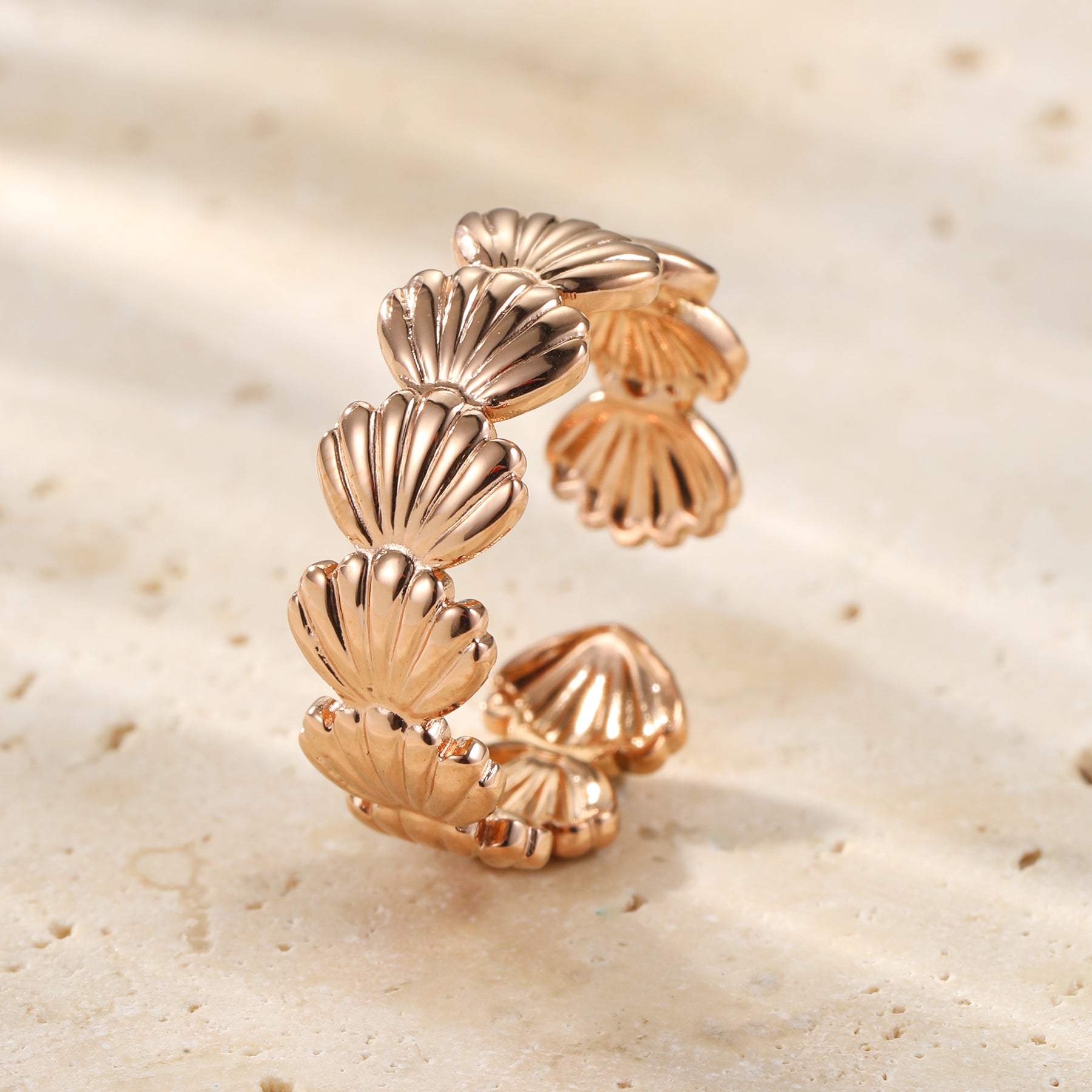 Muschelring offen wasserfest