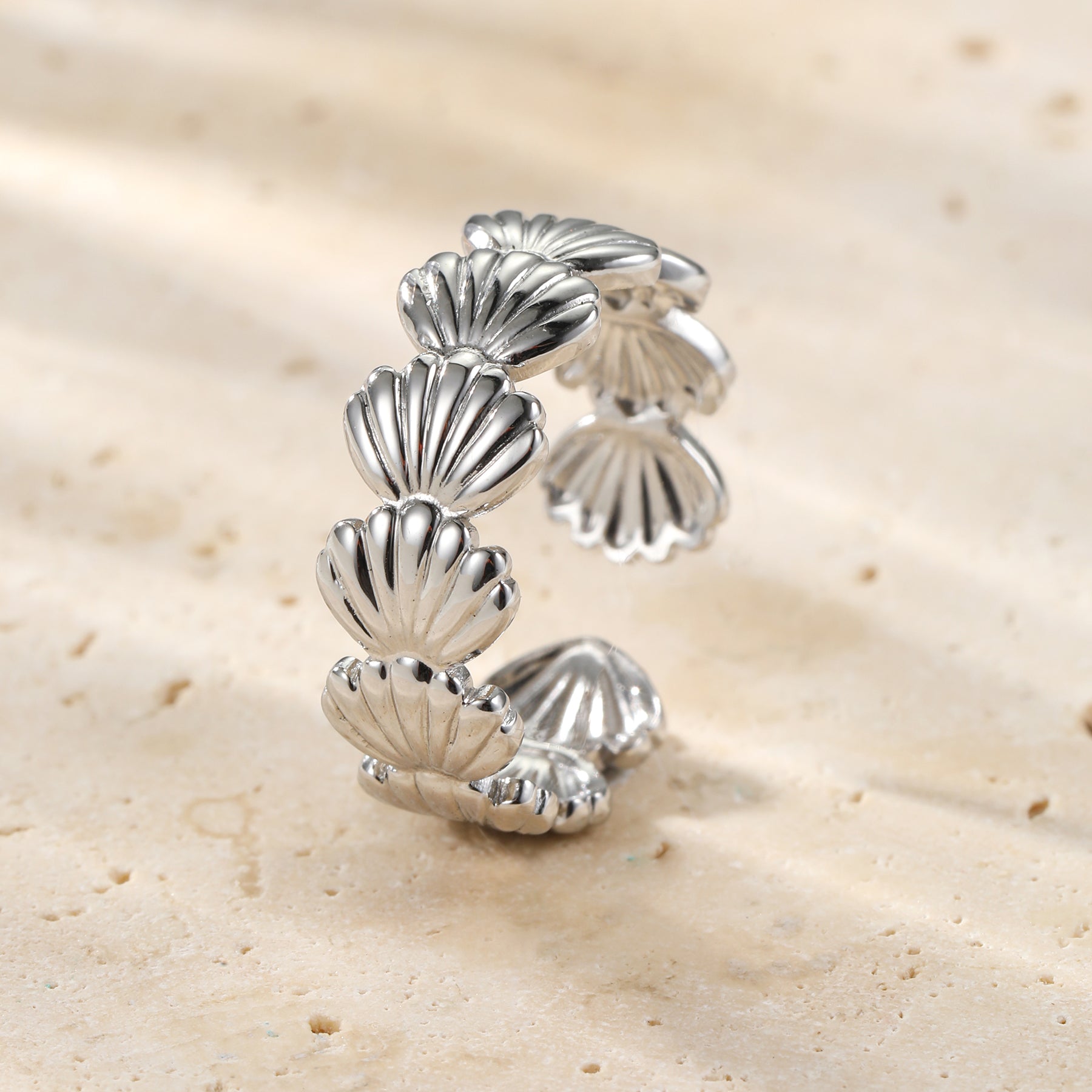 Muschelring offen wasserfest