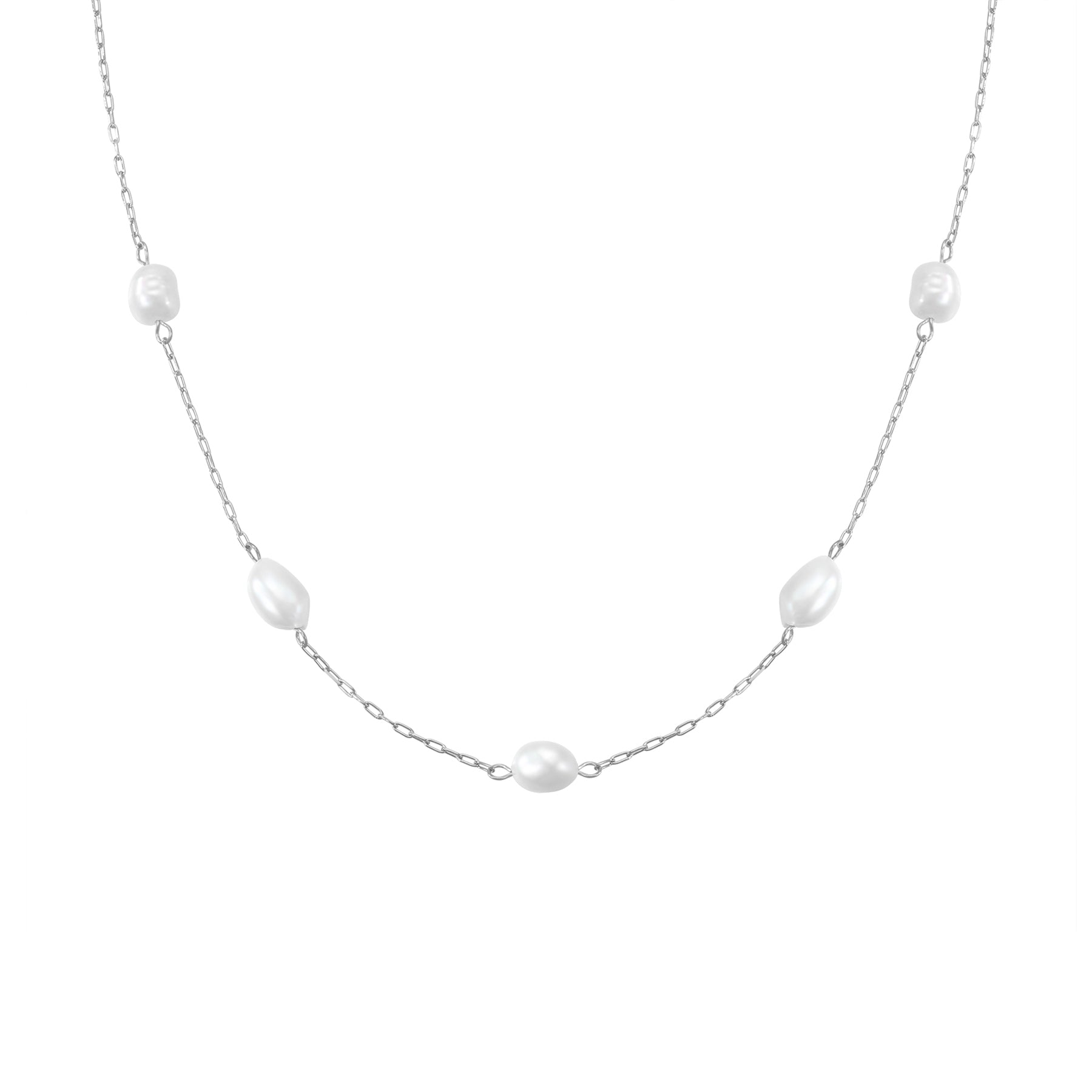 Elegante Perlenkette wasserfest