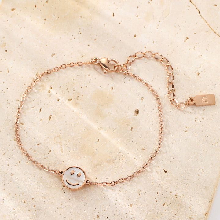 Pulsera Concha Smiley Waterproof