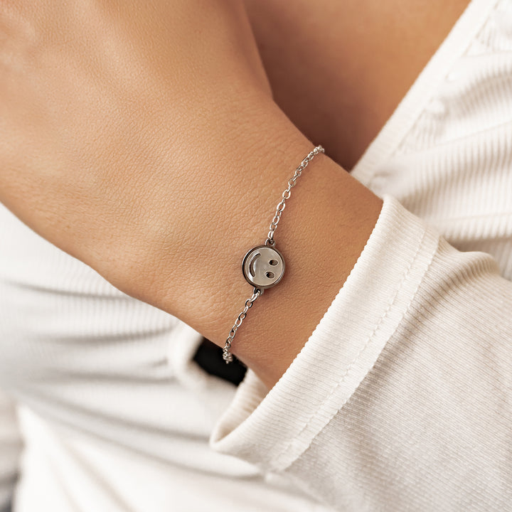 Pulsera Concha Smiley Waterproof