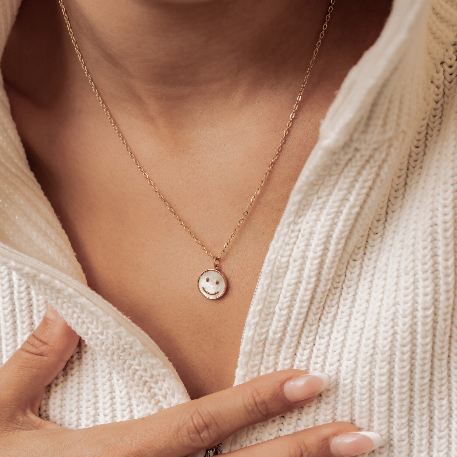 Set Joyería Shell Smiley Waterproof