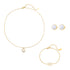 Muschel Smiley Schmuckset – wasserdicht