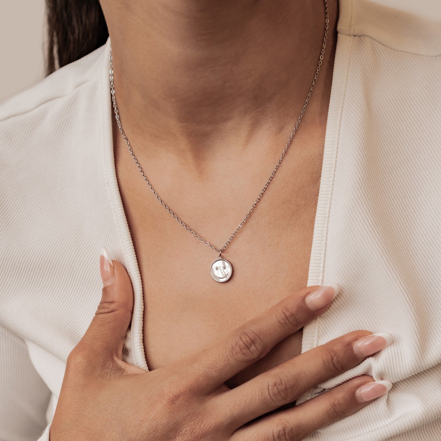 Set Joyería Shell Smiley Waterproof