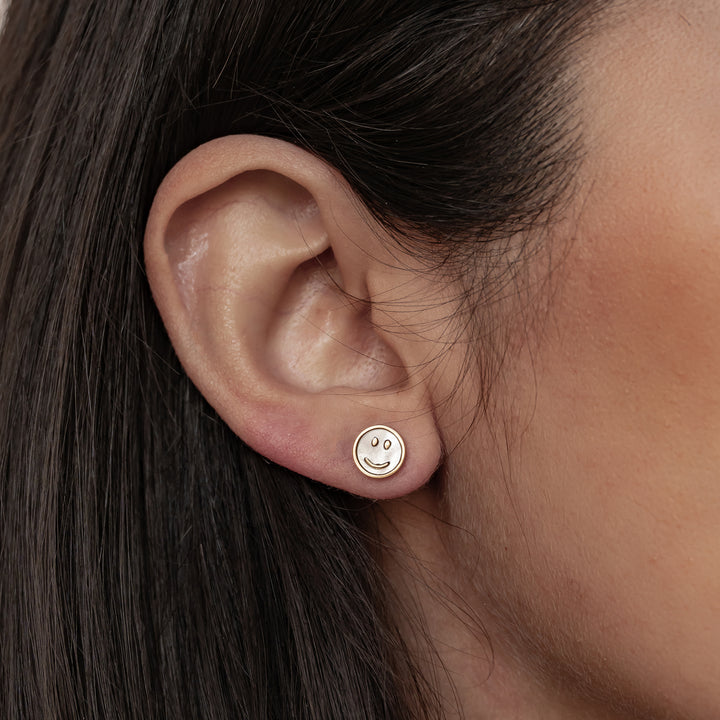 Boucles d’Oreilles Shell Smiley Waterproof